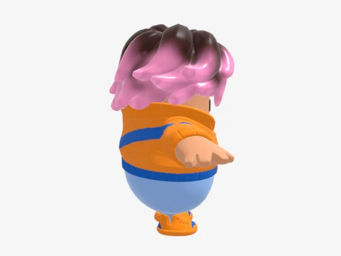 Toni Fall Guy - Fortnite 3D Model