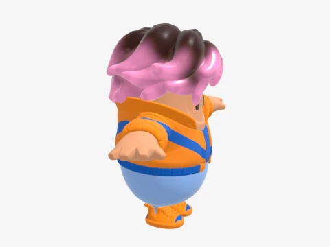 Toni Fall Guy - Fortnite 3D Model