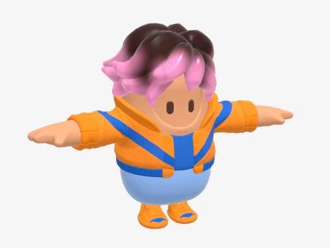 Toni Fall Guy - Fortnite 3D Model