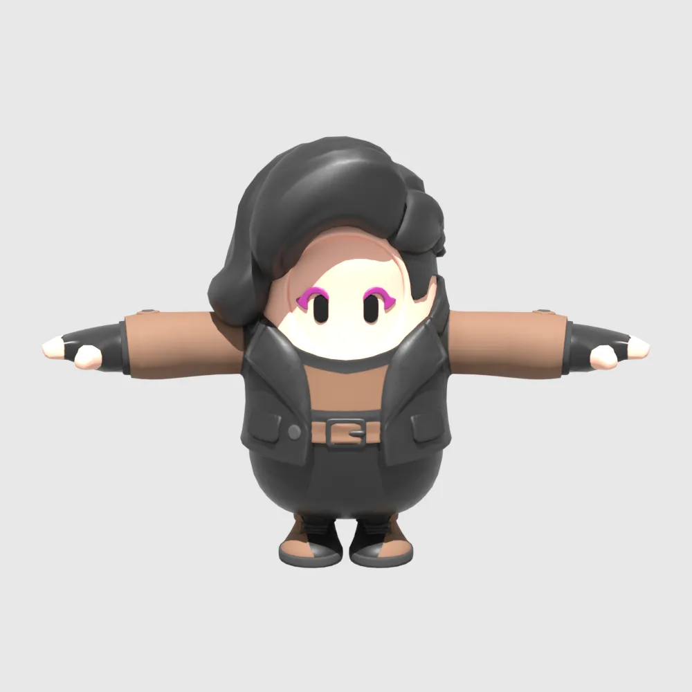 Phaedra Fall Guy - Fortnite 3D Model .c4d .max .obj .3ds .fbx .stl .blend