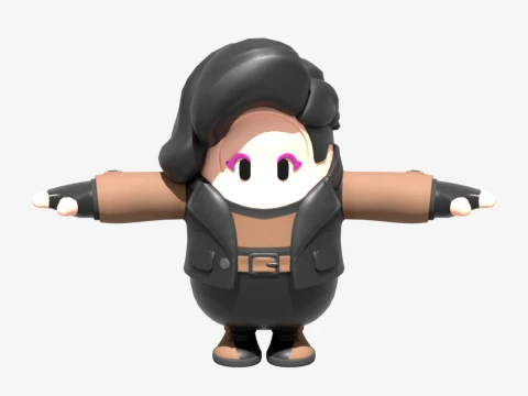 Phaedra Fall Guy - Fortnite Modelo 3D