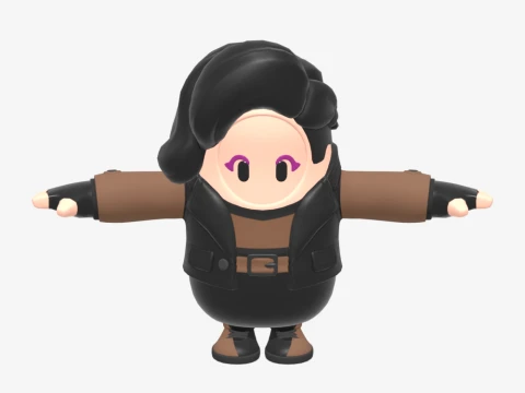 Phaedra Fall Guy - Fortnite 3D Model