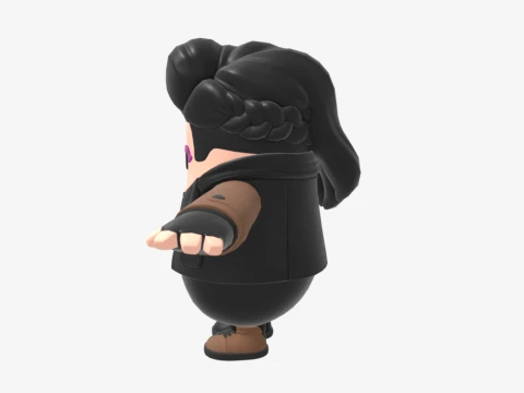 Phaedra Fall Guy - Fortnite 3D Model