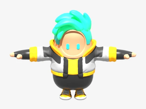 Flare Fall Guy - Fortnite Modèle 3D