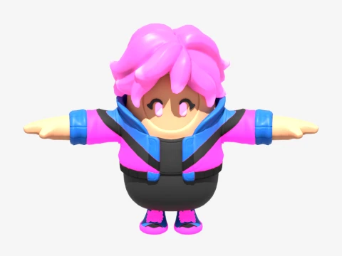 Nitebeam Fall Guy - Fortnite Modelo 3D