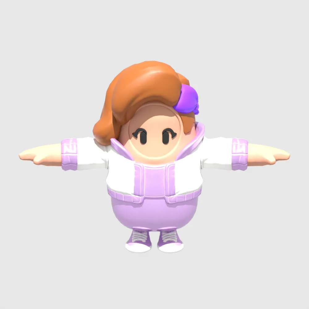 Faun Fall Guy - Fortnite 3D Model .c4d .max .obj .3ds .fbx .stl .blend 