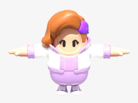 Faun Fall Guy - Fortnite 3D Model