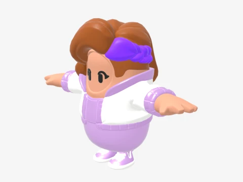 Faun Fall Guy - Fortnite 3D Model