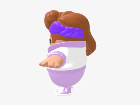 Faun Fall Guy - Fortnite 3D Model