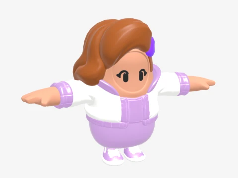 Faun Fall Guy - Fortnite 3D Model