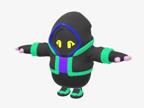 Mystify Fall Guy - Fortnite 3D Model