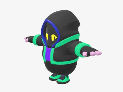 Mystify Fall Guy - Fortnite 3D Model
