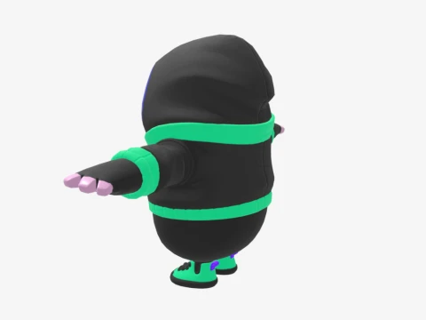 Mystify Fall Guy - Fortnite 3D Model