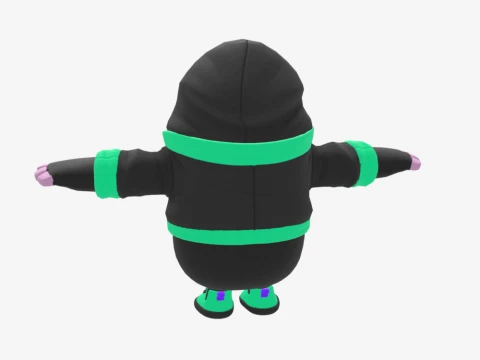 Mystify Fall Guy - Fortnite 3D Model