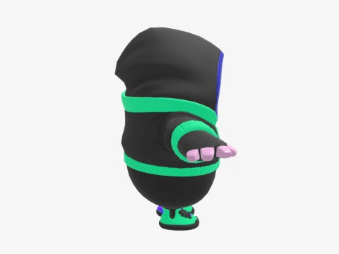 Mystify Fall Guy - Fortnite 3D Model