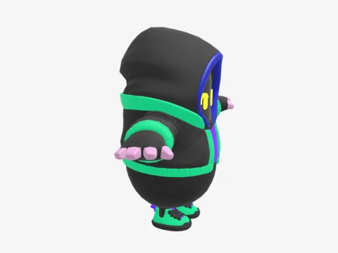 Mystify Fall Guy - Fortnite 3D Model