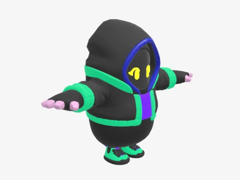 Mystify Fall Guy - Fortnite 3D Model