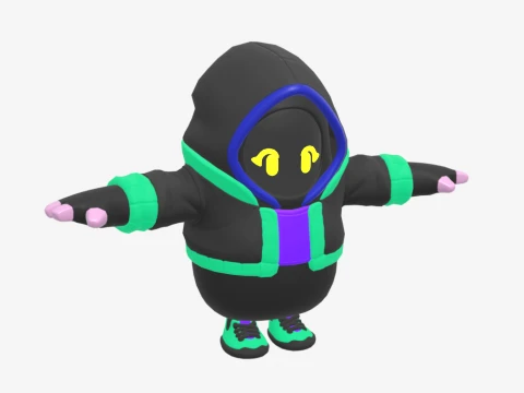 Mystify Fall Guy - Fortnite 3D Model
