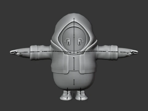 Mystify Fall Guy - Fortnite 3D Model