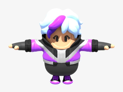 Queen Persephone Fall Guy - Fortnite 3D Model