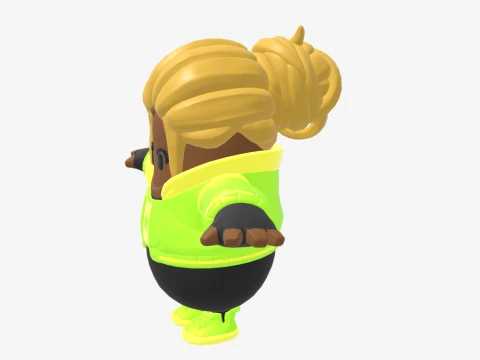 Kyra Fall Guy - Fortnite 3D Model