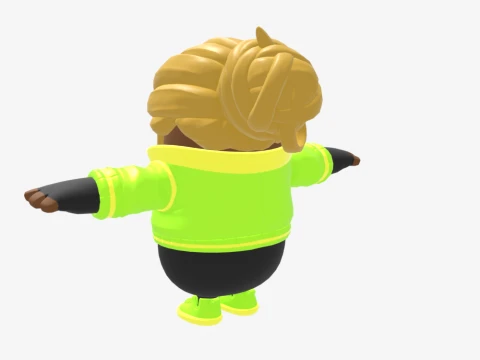 Kyra Fall Guy - Fortnite 3D Model