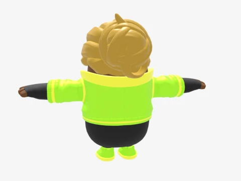 Kyra Fall Guy - Fortnite 3D Model