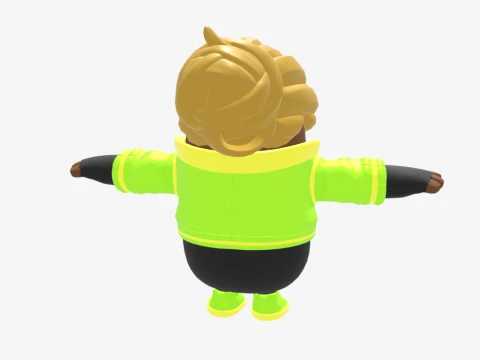 Kyra Fall Guy - Fortnite 3D Model