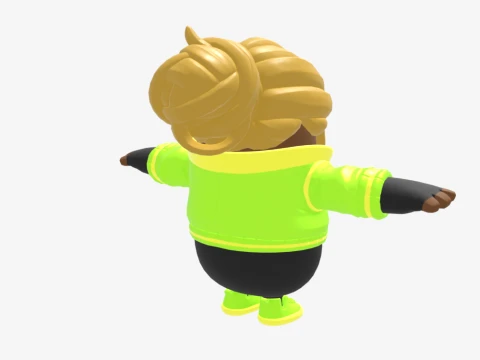 Kyra Fall Guy - Fortnite 3D Model