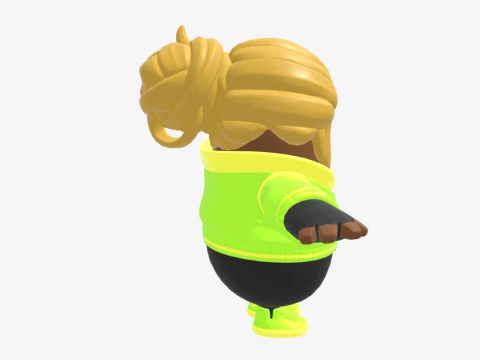 Kyra Fall Guy - Fortnite 3D Model