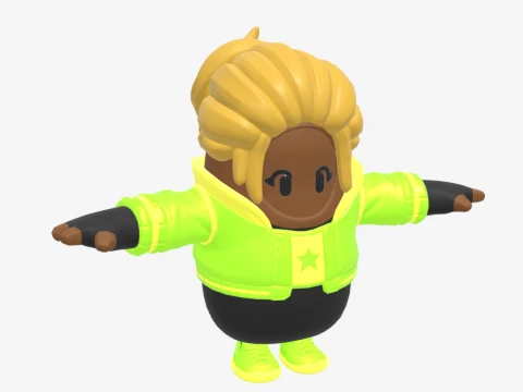 Kyra Fall Guy - Fortnite 3D Model