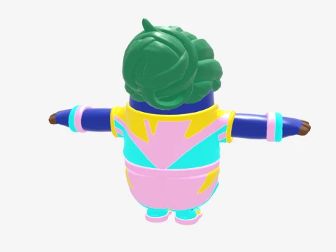 Champion Kyra Fall Guy - Fortnite 3D Model