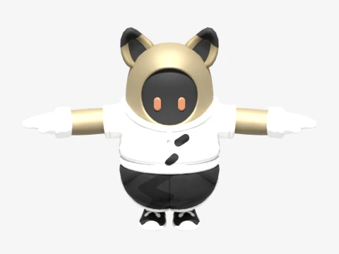 Chef Fall Guy - Fortnite 3D Model