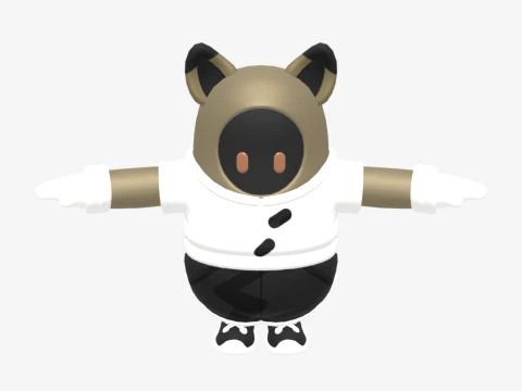 Chef Fall Guy - Fortnite 3D Model