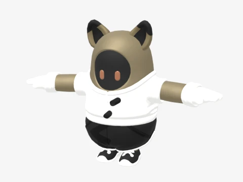 Chef Fall Guy - Fortnite 3D Model