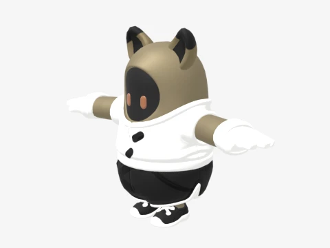 Chef Fall Guy - Fortnite 3D Model