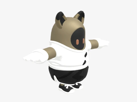 Chef Fall Guy - Fortnite 3D Model