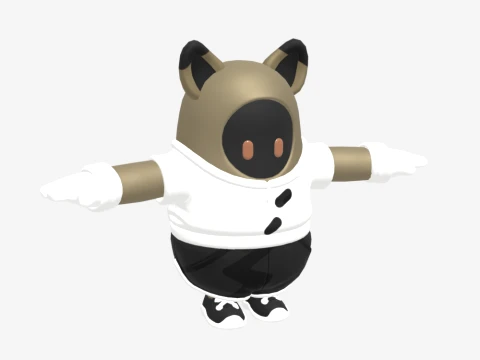 Chef Fall Guy - Fortnite 3D Model