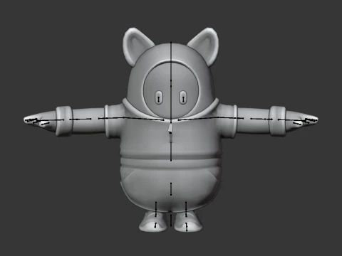 Chef Fall Guy - Fortnite 3D Model