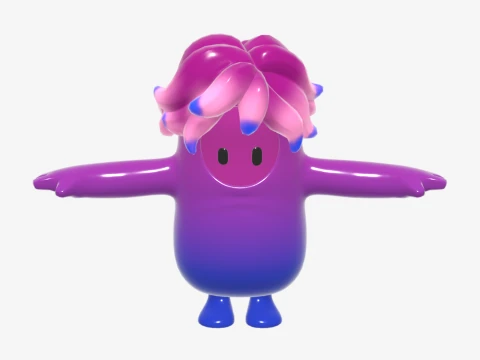 Jellie Fall Guy - Fortnite 3D Model