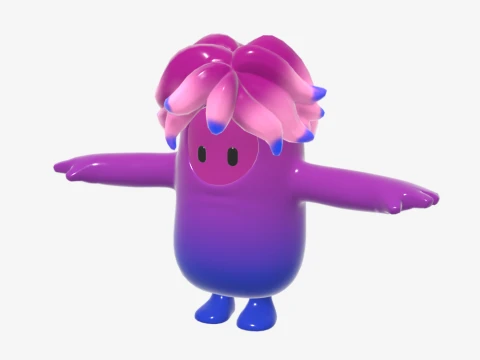 Jellie Fall Guy - Fortnite 3D Model