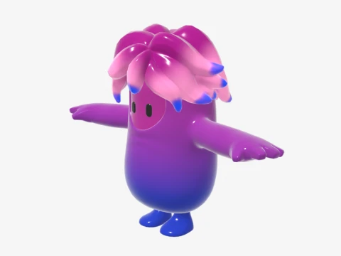 Jellie Fall Guy - Fortnite 3D Model