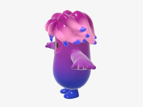 Jellie Fall Guy - Fortnite 3D Model