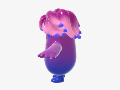 Jellie Fall Guy - Fortnite 3D Model