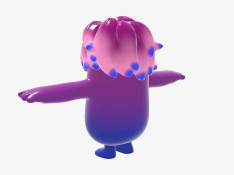 Jellie Fall Guy - Fortnite 3D Model