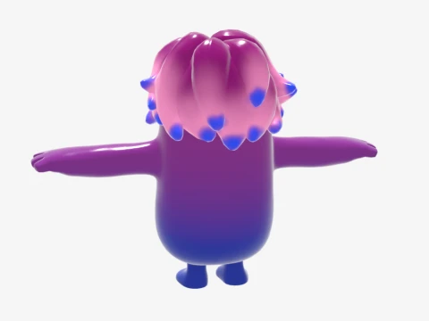 Jellie Fall Guy - Fortnite 3D Model