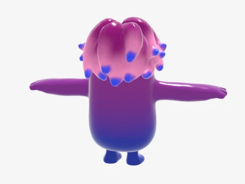 Jellie Fall Guy - Fortnite 3D Model