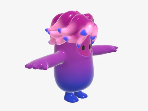Jellie Fall Guy - Fortnite 3D Model