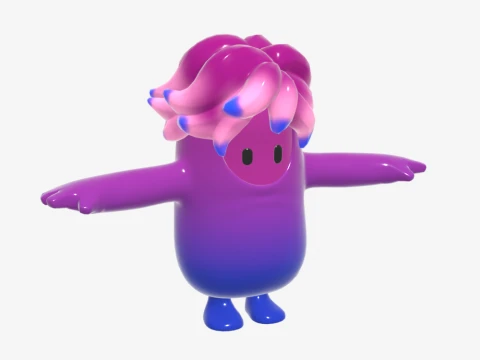 Jellie Fall Guy - Fortnite 3D Model