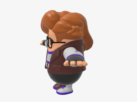 Gumshoe Fall Guy - Fortnite 3D Model